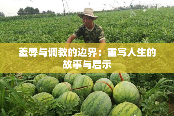 羞辱与调教的边界：重写人生的故事与启示