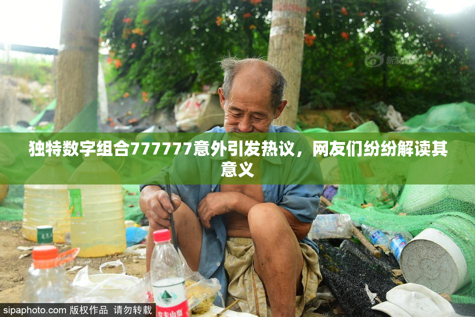 独特数字组合777777意外引发热议，网友们纷纷解读其意义