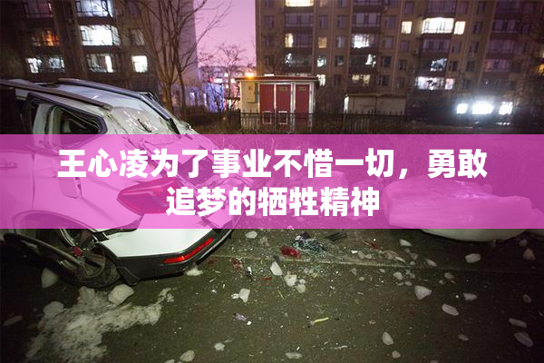 王心凌为了事业不惜一切，勇敢追梦的牺牲精神