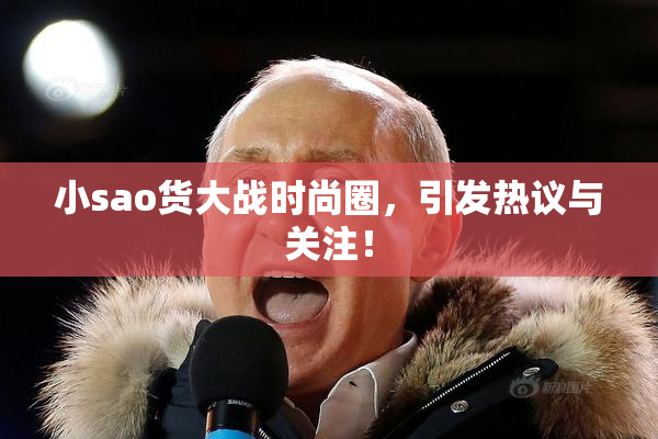 小sao货大战时尚圈，引发热议与关注！