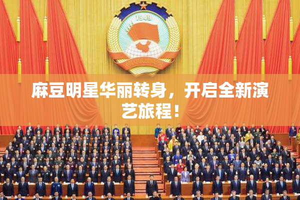 麻豆明星华丽转身，开启全新演艺旅程！