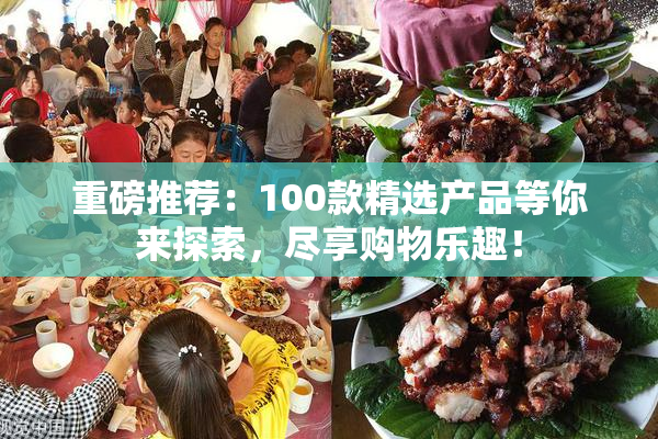 重磅推荐：100款精选产品等你来探索，尽享购物乐趣！