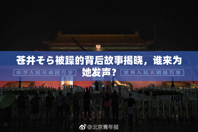 苍井そら被躁的背后故事揭晓，谁来为她发声？