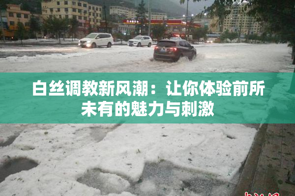 白丝调教新风潮：让你体验前所未有的魅力与刺激