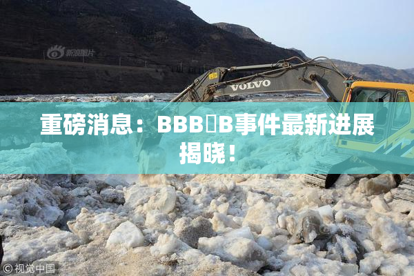 重磅消息：BBB槡B事件最新进展揭晓！