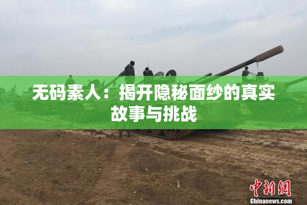 无码素人：揭开隐秘面纱的真实故事与挑战