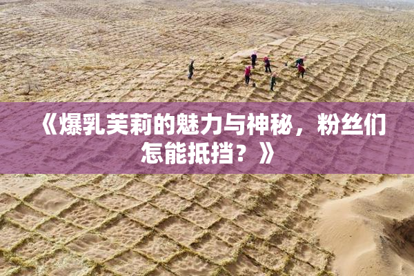 《爆乳芙莉的魅力与神秘，粉丝们怎能抵挡？》