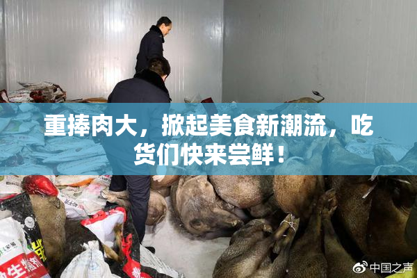 重捧肉大，掀起美食新潮流，吃货们快来尝鲜！