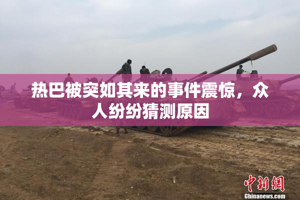 热巴被突如其来的事件震惊，众人纷纷猜测原因