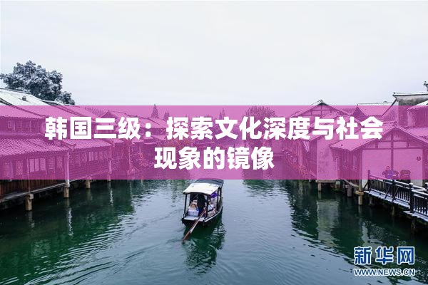 韩国三级：探索文化深度与社会现象的镜像