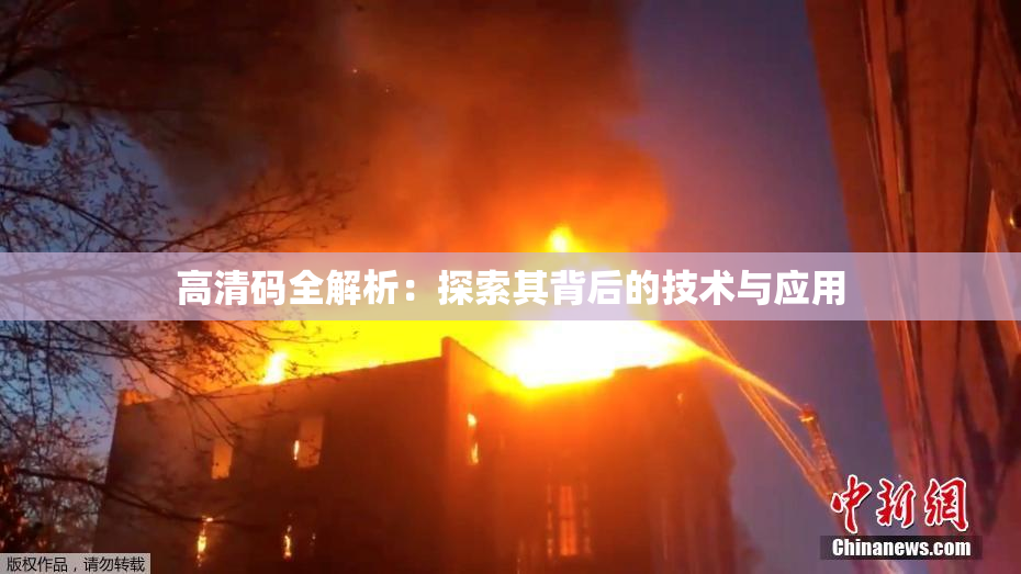 高清码全解析：探索其背后的技术与应用