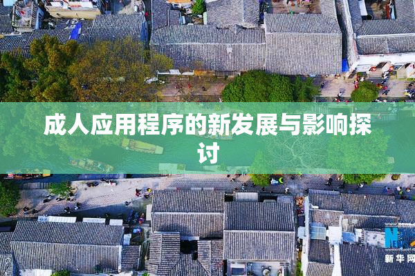 成人应用程序的新发展与影响探讨