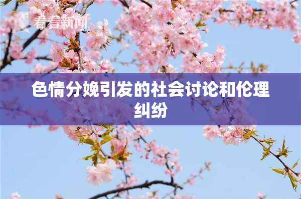 色情分娩引发的社会讨论和伦理纠纷