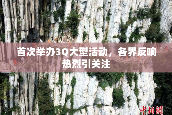 首次举办3Q大型活动，各界反响热烈引关注