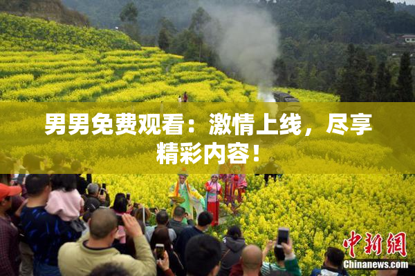 男男免费观看：激情上线，尽享精彩内容！