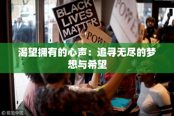 渴望拥有的心声：追寻无尽的梦想与希望