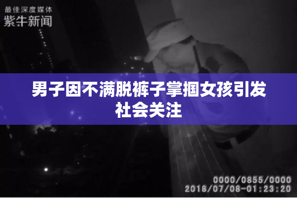 男子因不满脱裤子掌掴女孩引发社会关注