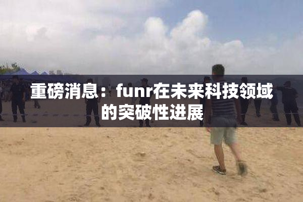 重磅消息：funr在未来科技领域的突破性进展