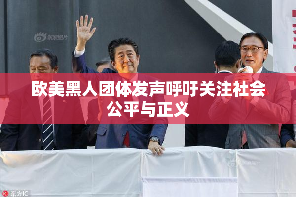 欧美黑人团体发声呼吁关注社会公平与正义