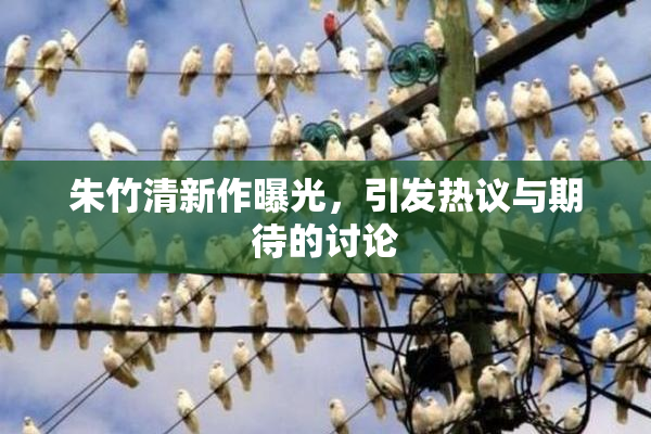 朱竹清新作曝光，引发热议与期待的讨论