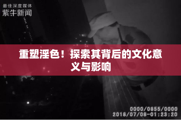 重塑淫色！探索其背后的文化意义与影响